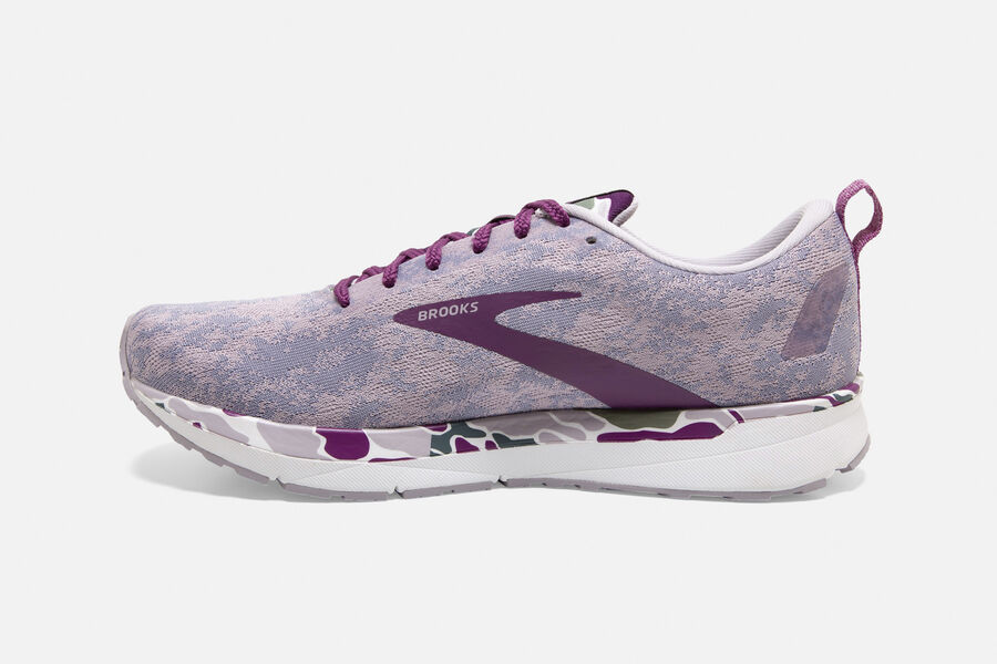 Revel 4 Road Brooks Running Shoes NZ Womens - Purple/White - XURYAE-537